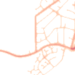Daytime road noise heatmap for CO15 1AP