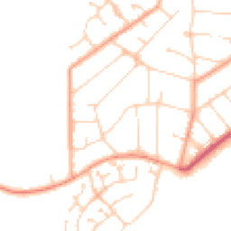 Daytime road noise heatmap for CO15 1BA