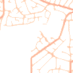 Daytime road noise heatmap for CO15 1EF