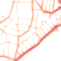 Daytime road noise heatmap for CO15 1EJ