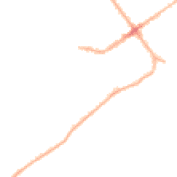 Night-time road noise heatmap for CO15 1RA