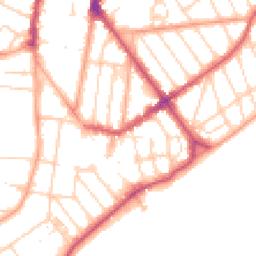 Daytime road noise heatmap for CO15 1ST