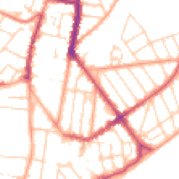 Daytime road noise heatmap for CO15 1TP