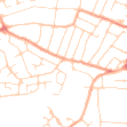 Daytime road noise heatmap for CO15 2AT