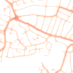 Daytime road noise heatmap for CO15 2BU
