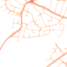 Daytime road noise heatmap for CO15 2BW