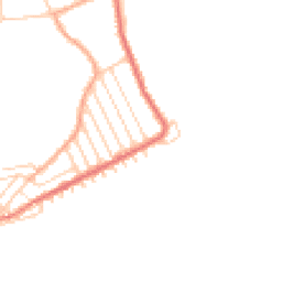 Daytime road noise heatmap for CO15 2EB