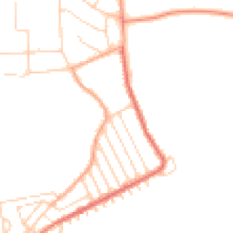 Daytime road noise heatmap for CO15 2RY