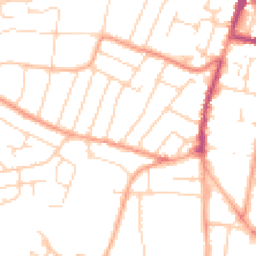 Daytime road noise heatmap for CO15 3DN