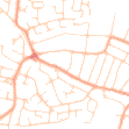 Daytime road noise heatmap for CO15 3GR