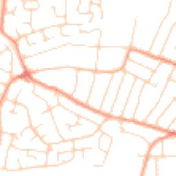 Daytime road noise heatmap for CO15 3HE