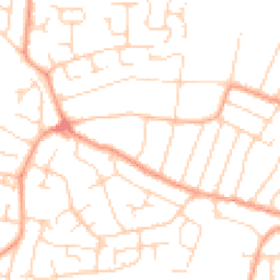 Daytime road noise heatmap for CO15 3HG