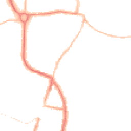 Night-time road noise heatmap for CO15 3PD