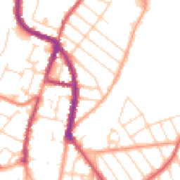 Daytime road noise heatmap for CO15 3QA