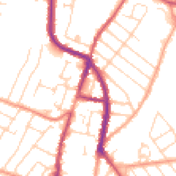 Daytime road noise heatmap for CO15 3QG