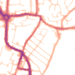 Daytime road noise heatmap for CO15 3RP