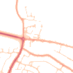 Daytime road noise heatmap for CO15 4BD