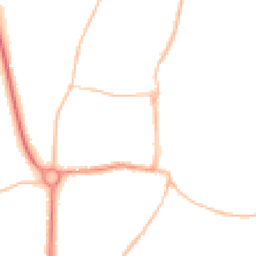 Night-time road noise heatmap for CO15 4DL