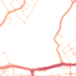 Daytime road noise heatmap for CO15 4FD