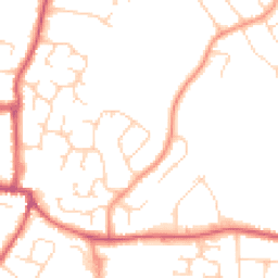 Daytime road noise heatmap for CO15 4HS