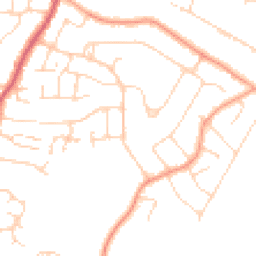 Daytime road noise heatmap for CO15 4PE