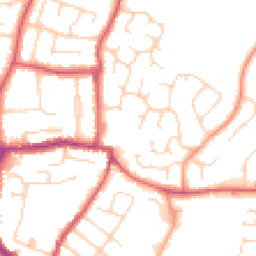 Daytime road noise heatmap for CO15 4RF