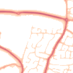 Daytime road noise heatmap for CO15 4UR