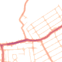 Daytime road noise heatmap for CO15 5BS