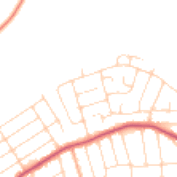 Daytime road noise heatmap for CO15 5XU