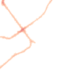 Night-time road noise heatmap for CO15 6AH