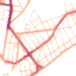 Daytime road noise heatmap for CO15 6BX