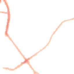 Night-time road noise heatmap for CO15 6DE