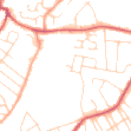 Daytime road noise heatmap for CO15 6EY