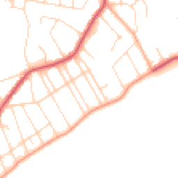 Daytime road noise heatmap for CO15 6HX
