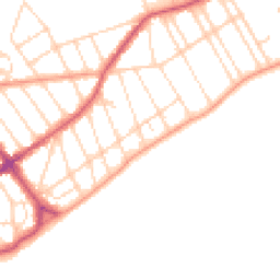 Daytime road noise heatmap for CO15 6JJ