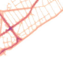 Daytime road noise heatmap for CO15 6JT