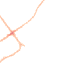 Night-time road noise heatmap for CO15 6JT