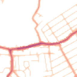 Daytime road noise heatmap for CO15 6NU