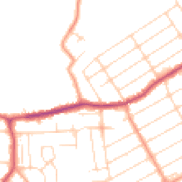 Daytime road noise heatmap for CO15 6PB
