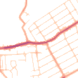 Daytime road noise heatmap for CO15 6PE
