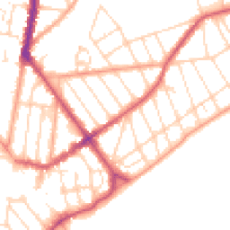 Daytime road noise heatmap for CO15 6PS