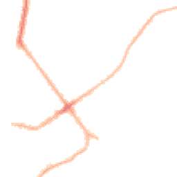 Night-time road noise heatmap for CO15 6PS