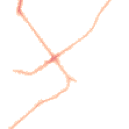Night-time road noise heatmap for CO15 6QH