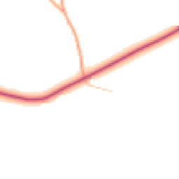 Daytime road noise heatmap for CO16 0AD