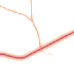 Daytime road noise heatmap for CO16 0AE