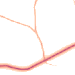 Daytime road noise heatmap for CO16 0AF