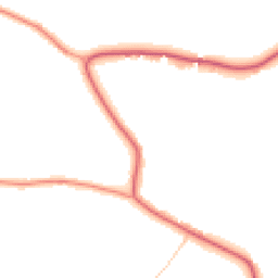Daytime road noise heatmap for CO16 0AS