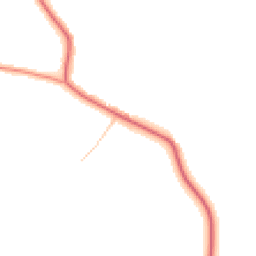 Daytime road noise heatmap for CO16 0BA