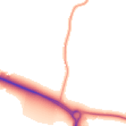 Daytime road noise heatmap for CO16 0BH
