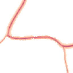 Daytime road noise heatmap for CO16 0BN